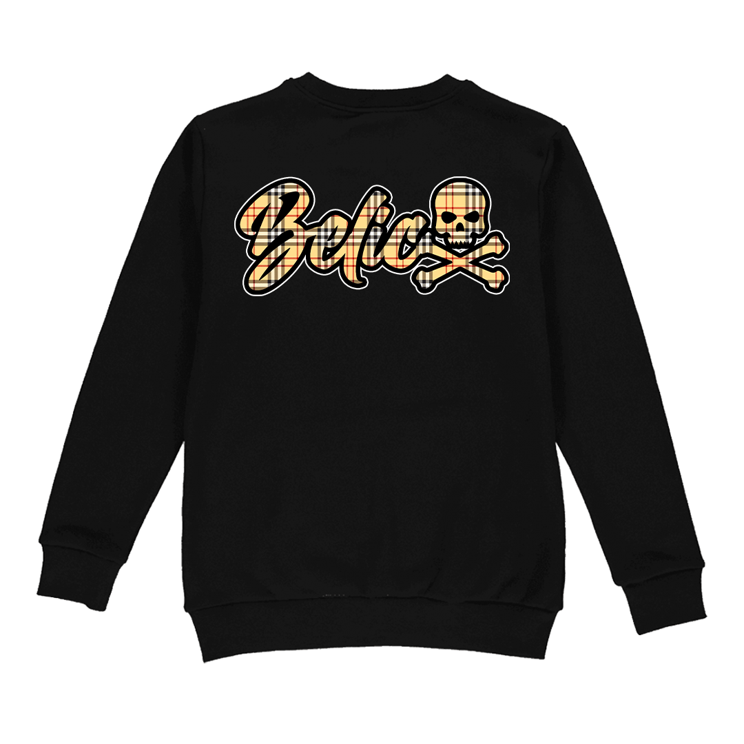 BELICO X BURBERRY CREWNECK | Belico Shop BELICO X BURBERRY CREWNECK | Belico Shop
